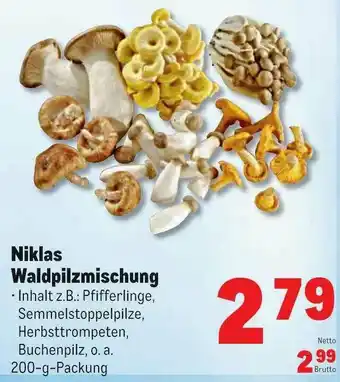 METRO Niklas Waldpilzmischung Angebot