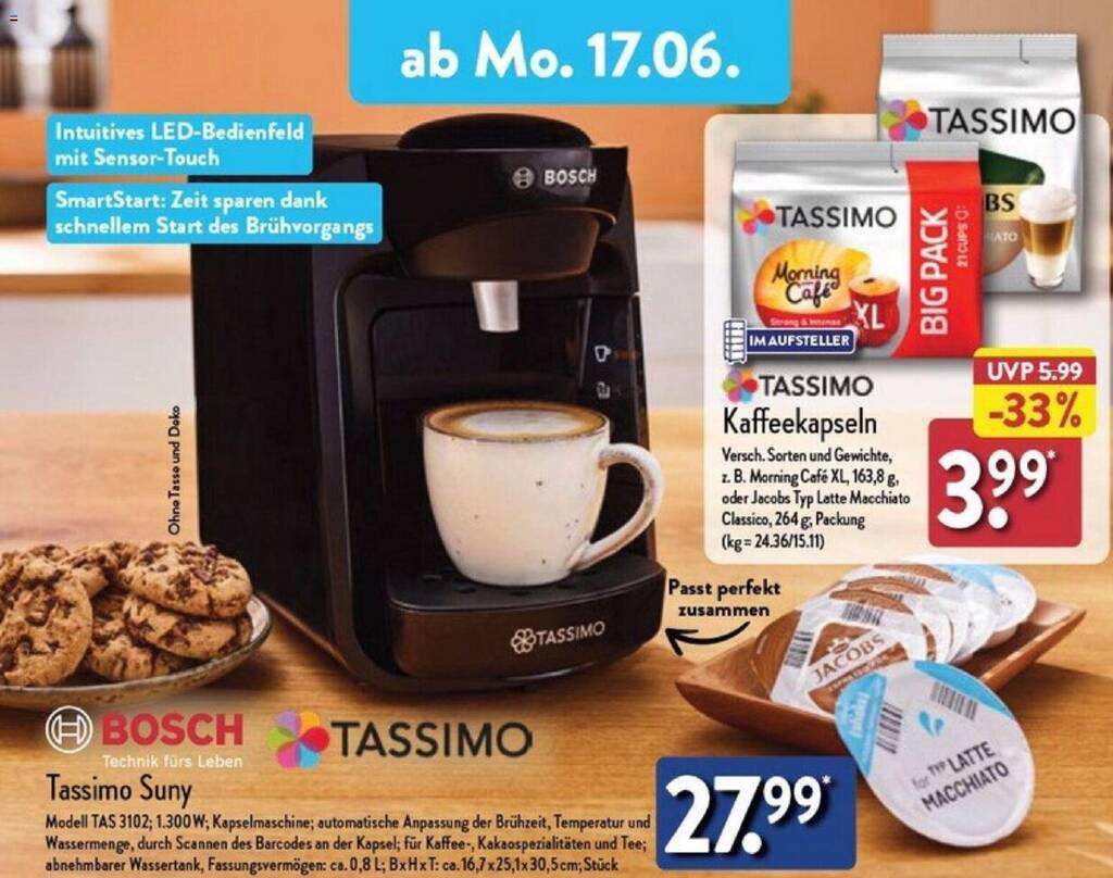 Stilvolle Tassimo Angebot Diese Woche Bilder