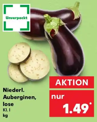 Kaufland Niederl. Auberginen, lose Angebot