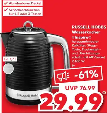 Kaufland RUSSELL HOBBS Wasserkocher Inspire Angebot