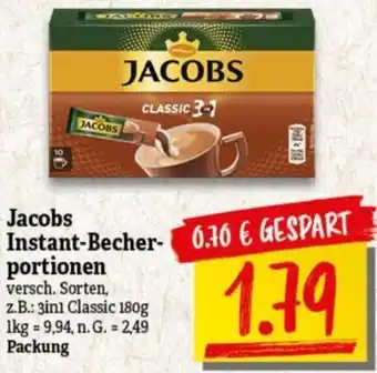 NP Discount Jacobs Instant-Becherportionen Angebot
