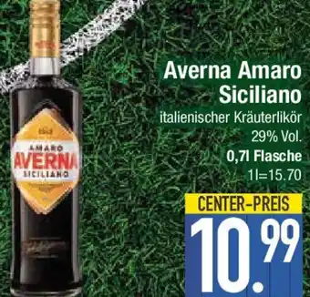 E-Center Averna Amaro Siciliano 0,7 L Flasche Angebot