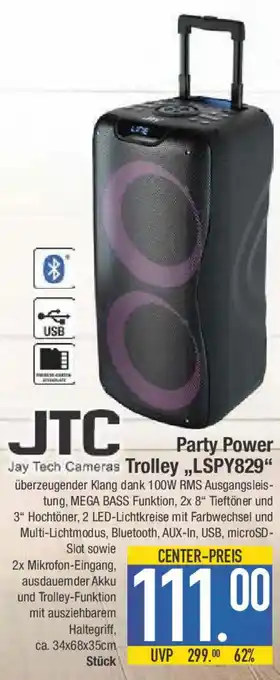 E-Center JTC Party Power Trolley ,,LSPY829" Angebot