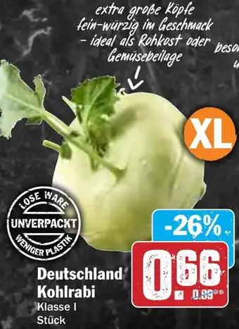 Hit Deutschland Kohlrabi Angebot