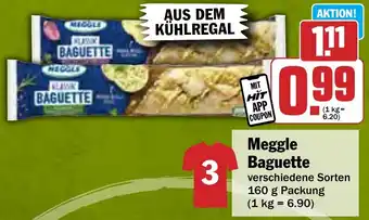 Hit Meggle Baguette 160 g Packung Angebot