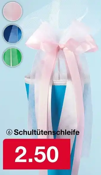 Woolworth Schultütenschleife Angebot