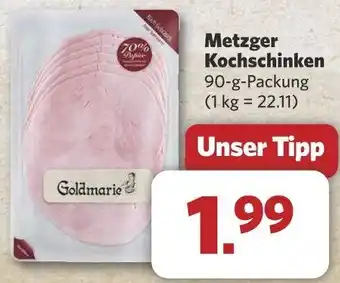 Combi Goldmarie Metzger Kochschinken 90 g Packung Angebot