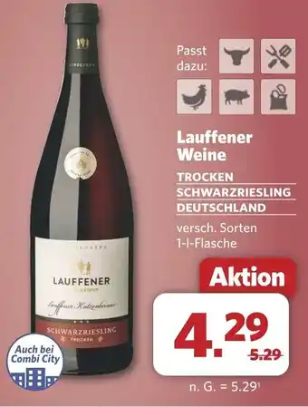 Combi Lauffener Weine 1-l-Flasche Angebot