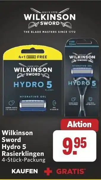 Combi Wilkinson Sword Hydro 5 Rasierklingen Angebot