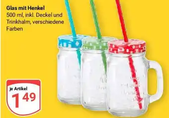 Globus Glas mit Henkel Angebot