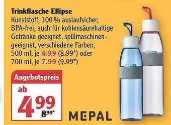 Globus Mepal Trinkflasche Ellipse Angebot