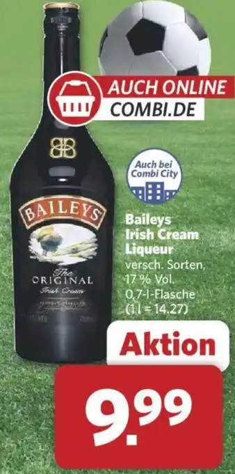 Combi Baileys Irish Cream Liqueur 0,7 L Flasche Angebot