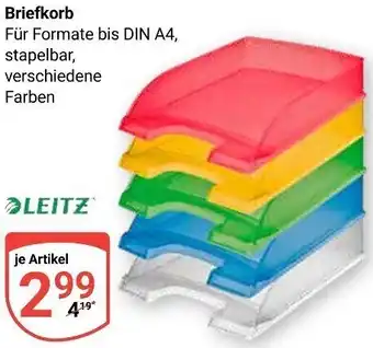 Globus LEITZ Briefkorb Angebot