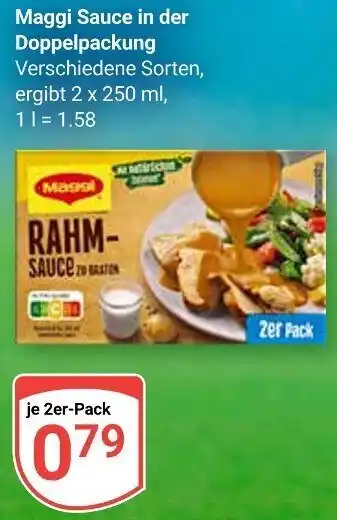 Globus Maggi Sauce in der Doppelpackung 2er-Pack Angebot