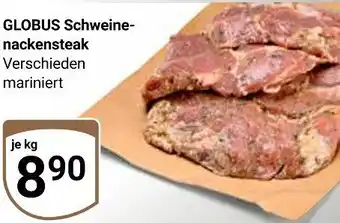 Globus GLOBUS Schweinenackensteak Angebot