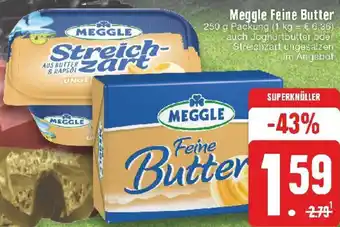 Edeka Meggle Feine Butter 250 g Packung Angebot