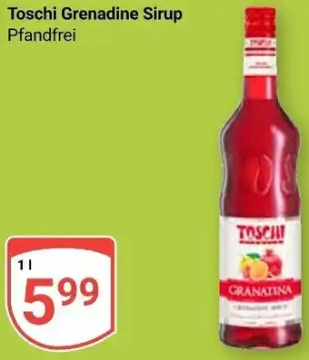 Globus Toschi Grenadine Sirup 1 L Angebot