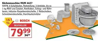 Globus Bosch Küchenmaschine Mum4427 Angebot