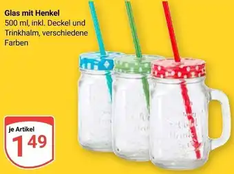 Globus Glas mit Henkel Angebot