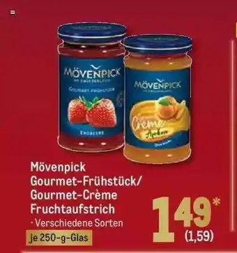 METRO Mövenpick Gourmet-frühstück-gourmet-creme Fruchtaufstrich Angebot