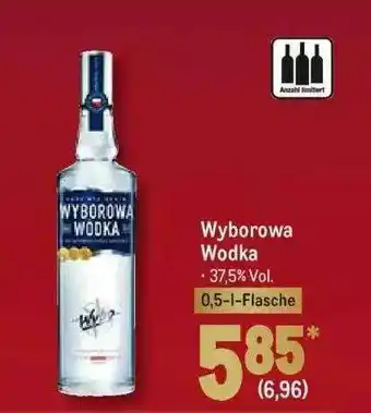 METRO Wyborowa Wodka Angebot