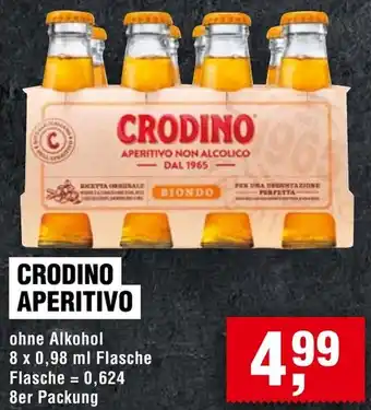 Handelshof CRODINO APERITIVO 8 x 0,98 ml Flasche Angebot