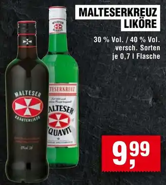 Handelshof MALTESERKREUZ LIKÖRE 0,7 L Flasche Angebot