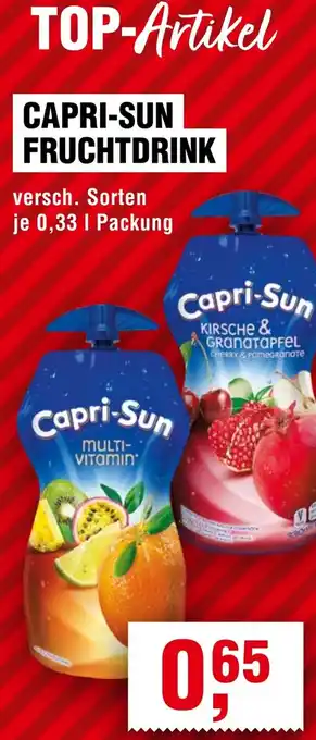 Handelshof CAPRI-SUN FRUCHTDRINK 0,33 L Packung Angebot