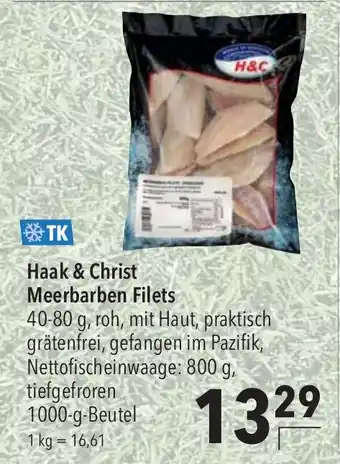 CITTI Markt H&C Meerbarben Filets 1000-g-Beutel Angebot