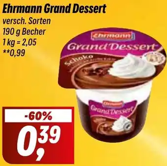 Simmel Ehrmann Grand Dessert 190 g Becher Angebot