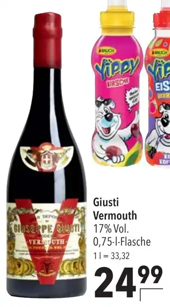 CITTI Markt Giusti Vermouth 750ml Angebot