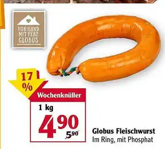 Globus Globus Fleischwurst Angebot