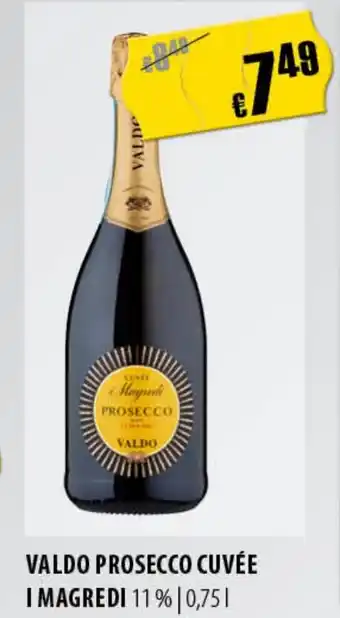 FreeOneShop VALDO PROSECCO CUVÉE IMAGREDI 11 % | 0,75L Angebot