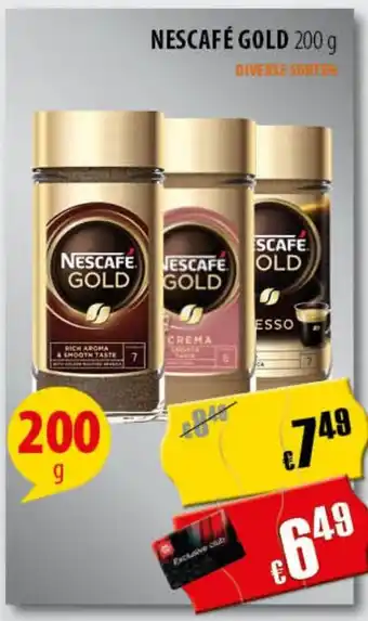 FreeOneShop NESCAFÉ GOLD 200 g Angebot