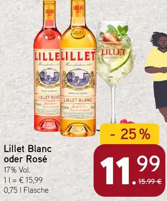 Dornseifer Lillet Blanc oder Rosé 0,75 L Flasche Angebot