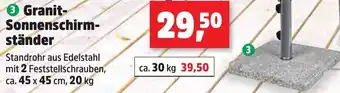 Thomas Philipps Granit Sonnenschirmständer Angebot
