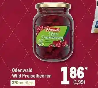 METRO Odenwald Wild Preiselbeeren Angebot