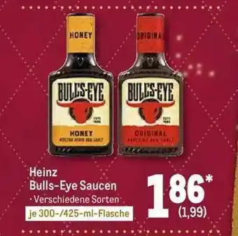 METRO Heinz Bulls-eye Saucen Angebot