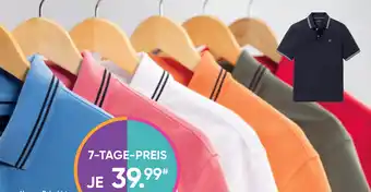 Galeria Bugatti Herren-Poloshirt Angebot