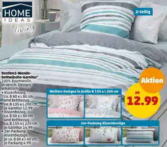 PENNY HOME IDEAS living Renforcé-Wendebettwäsche Garnitur Angebot