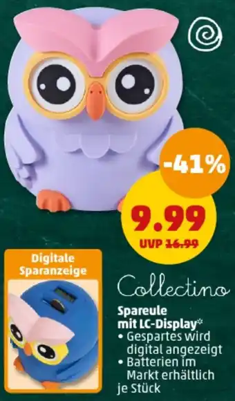 PENNY Collectino Spareule mit LC-Display Angebot