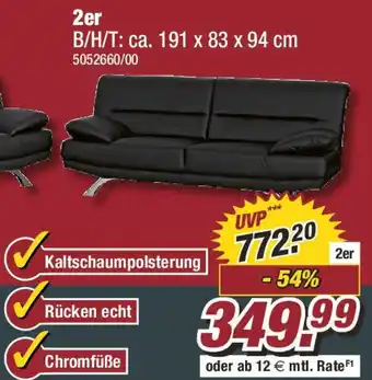Poco Polstergarnitur 2er Angebot