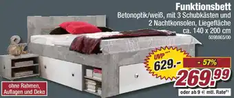 Poco Funktionsbett Angebot