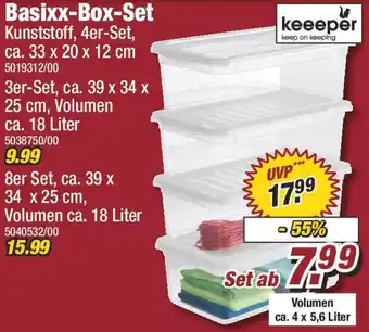 Poco keeeper Basixx-Box-Set Angebot
