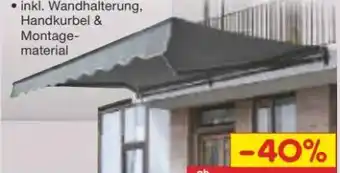 Netto Marken-Discount Gelenkarmmarkise Angebot