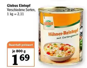 Globus Globus Eintopf Angebot