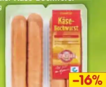 Netto Marken-Discount Emmentaler Käse-Bockwurst Angebot
