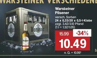 Famila Nord West Warsteiner Pilsener Angebot
