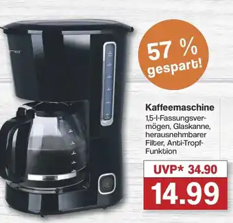 Famila Nord West Kaffeemaschine Angebot