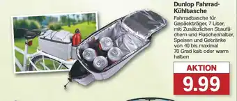 Famila Nord West Dunlop Fahrrad- Kühltasche Angebot